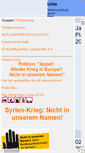 Mobile Screenshot of leipzig-gegen-krieg.de
